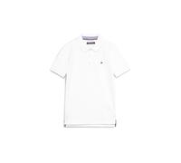 Tommy Hilfiger Polo de Manga Corta Chicos de algodón orgánico, Blanco (Bright White), 24 Meses