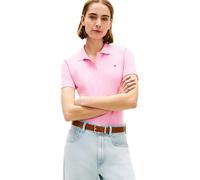Tommy Hilfiger Polo de piqué Ajustado 1985 SS Ww0Ww43225 para Mujer, Rosa, XXS