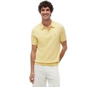 Tommy Hilfiger Polo de Punto de algodón Esencial para Hombre, Mw0Mw37396, Amarillo, M
