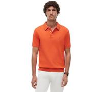 Tommy Hilfiger Polo de Punto de algodón Esencial para Hombre, Mw0Mw37396, Naranja, XL