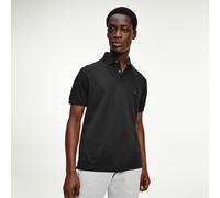 TOMMY HILFIGER Polo recto stretch, cuello con 2 botones. Color Negro