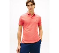 TOMMY HILFIGER Polo recto stretch, cuello con 2 botones. Color rojo fuerte