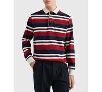 Tommy Hilfiger Polo tipo rugby de manga larga. Multicolor 3/M