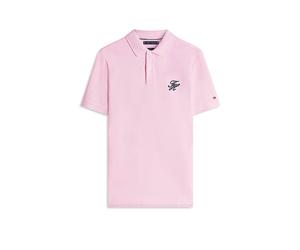 TOMMY HILFIGER Poloshirt TH SCRIPT rosa | S