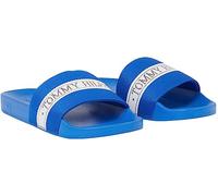 Tommy Hilfiger Pool Slide FW0FW07556, Chancla Deslizable Mujer, Azul (Ultra Blue), 38 EU