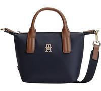 TOMMY HILFIGER Bolso de mano 'POPETTE' azul oscuro / marrón One Size EUR