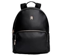 Tommy Hilfiger POPETTE SOFT DOME AW0AW17652 Mochila para mujer, color negro (negro), talla única, Negro (Negro), One Size