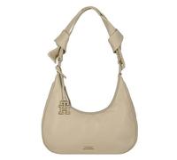 Tommy Hilfiger Pushlock Bolsa de hombro Piel 28 cm blanco