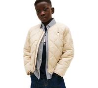 Tommy Hilfiger Quilted Lightweight Jacket Ks0ks00731 Otras Chaquetas, Beige (Gulf Sand), 16 Years Unisex Adulto