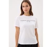Tommy Hilfiger Reg Corp Logo C-Nk S XL Blanco
