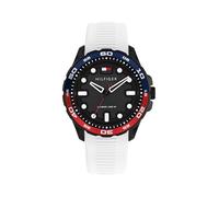 Tommy Hilfiger Regatta - Reloj de Pulsera de Cuarzo para Hombre, Correa de Silicona, Bisel Giratorio, Resistente al Agua hasta 100 m, Reloj Moderno y Llamativo, Regalo para él, 42 mm