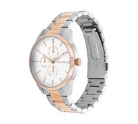 TOMMY HILFIGER Reloj analógico 'CAMILLE' oro / plata / blanco One Size oro / plata / blanco