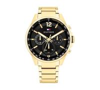 Tommy Hilfiger Reloj Analógico de Cuarzo Multifunción para Hombre con Correa de Acero Inoxidable de Color Dorado - 1791974
