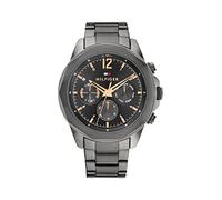 Tommy Hilfiger Reloj Analógico de Cuarzo Multifunción para Hombre con Correa de Acero Inoxidable Gris - 1792061