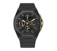 Tommy Hilfiger Reloj de cuarzo multidial para hombres colección con correa de silicona pulsera de silicona - 1792120, Pulsera