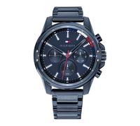 Tommy Hilfiger Reloj Analógico de Cuarzo Multifunción para Hombre con Correa en Acero Inoxidable o en Silicona
