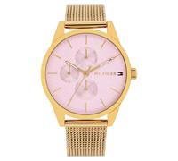 Tommy hilfiger reloj analógico de cuarzo multifunción para mujer con