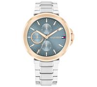 Tommy hilfiger reloj analógico de cuarzo multifunción para mujer con