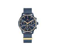 Tommy Hilfiger Reloj Analógico de Cuarzo Multifunción para Mujer con Correa de Acero Inoxidable Azul - 1782809