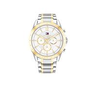 Tommy Hilfiger Reloj Analógico de Cuarzo Multifunción para Mujer con Correa de Acero Inoxidable Bicolor - 1782555