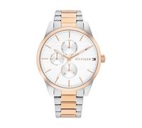 Tommy Hilfiger Reloj Analógico de Cuarzo Multifunción para Mujer con Correa de Acero Inoxidable Bicolor - 1782768