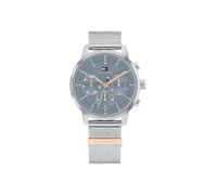 Tommy Hilfiger Reloj Analógico de Cuarzo Multifunción para Mujer con Correa de Acero Inoxidable de Oro Rosa - 1782807