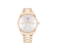 Tommy Hilfiger Reloj Analógico de Cuarzo Multifunción para Mujer con Correa de Acero Inoxidable de Oro Rosa - 1782747