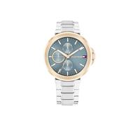 Tommy Hilfiger Reloj Analógico de Cuarzo Multifunción para Mujer con Correa en Acero Inoxidable