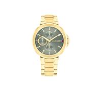 Tommy Hilfiger Reloj Analógico de Cuarzo Multifunción para Mujer con Correa en Acero Inoxidable