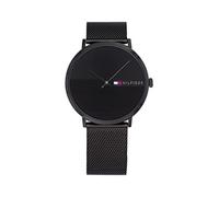 Tommy Hilfiger Reloj Analógico de Cuarzo para Hombre con Correa en Acero Inoxidable Negro - 1791464