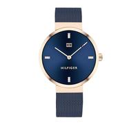 Reloj de Mujer TOMMY HILFIGER LIBERTY 1782219 Acero Mesh Azul Gold Rose