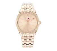 Tommy Hilfiger Reloj Analógico de Cuarzo para Mujer con Correa en Acero Inoxidable Color Oro Rosado - 1782551