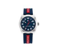 Tommy Hilfiger - Reloj analógico para niños, Color Azul, Rojo y Plateado 1720019, Pulsera, Pulsera