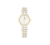 Tommy Hilfiger Reloj 1782888 - Movimiento de cuarzo, 3 manecillas, bicolor, correa acero inoxidable