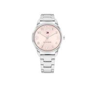 Tommy Hilfiger Reloj con Movimiento de Cuarzo de Tres Manecillas para Jóvenes con Correa de Acero Inoxidable Plateada - 1720045