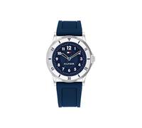 Tommy Hilfiger Reloj con Movimiento de Cuarzo de Tres Manecillas para Jóvenes con Correa de Silicona Azul - 1720040