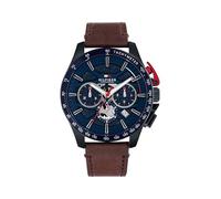 Tommy Hilfiger Reloj Cronógrafo de Cuarzo Marrón con Correa de CueroMarrón - 1792268
