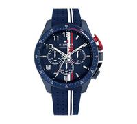 Tommy Hilfiger Reloj Cronógrafo de Cuarzo para Hombre con Correa de Silicona Azul Marina - 1792169