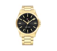 Tommy Hilfiger Reloj de Cuarzo analógico para Hombre Bruce con Brazalete de Silicona y Acero Inoxidable