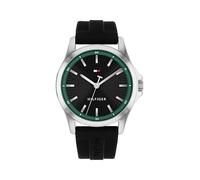 Tommy Hilfiger Reloj de Cuarzo analógico para Hombre Bruce con Brazalete de Silicona y Acero Inoxidable
