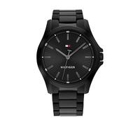 Tommy Hilfiger Reloj de Cuarzo analógico para Hombre Bruce con Brazalete de Silicona y Acero Inoxidable
