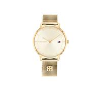 Tommy Hilfiger Reloj de Cuarzo analógico para Mujer Tea Collection con Brazalete de Malla de Acero Inoxidable