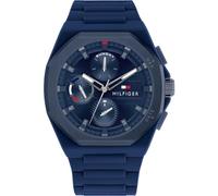 Tommy Hilfiger Reloj Analógico para Hombre de Cuarzo con Correa en Silicona 1792122