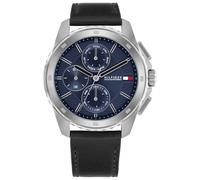 Tommy hilfiger reloj de pulsera para hombre, esfera azul marino, corre