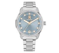 Tommy Hilfiger Reloj Mujer Analogico Cuarzo con Correa de Acero Inoxidable 1782795