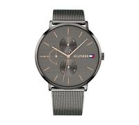 Tommy Hilfiger Reloj Multifunción de Cuarzo para Mujer 40mm - Esfera Gris, Pulsera de Malla de Acero Inoxidable, 3 Subesferas, Resistente al Agua 3ATM - 1781945