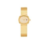 Tommy Hilfiger - Reloj para Mujer, 2 Agujas, Cuarzo, Forma Ovalada, marcadores de Cristal, Pulsera de Enlace, Aspecto Informal, Regalo para Ella, 25 mm