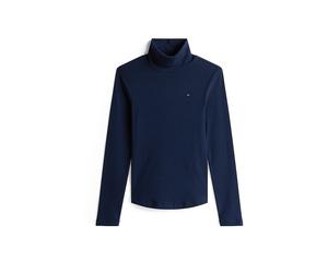 TOMMY HILFIGER Rollkragenpullover azul oscuro | S