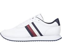TOMMY HILFIGER Runner EVO LTH Mix E, Zapatillas Hombre, Blanco, 41 EU