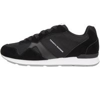 Tommy Hilfiger Runner Icon Mix Fm0Fm05679, Bajo Hombre, Black (Black), 43 EU